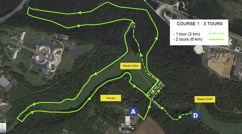 Bike and Run 2025 Parcours