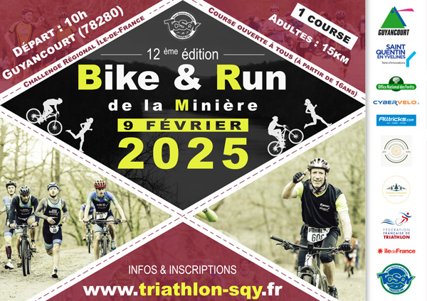 Bike and Run 2025 Flyer