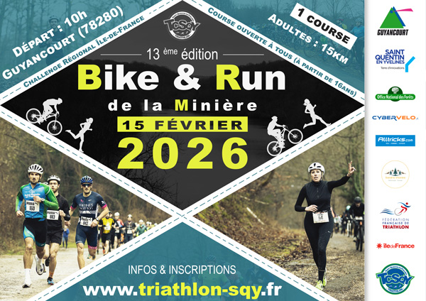 Bike and Run de la Minière 2026 le 15 février 2026 Bike and Run de la Minière 2026 le 15 février 2026