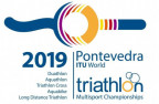 Un podium au championnat du monde de triathlon longue distance de Pontevedra, en Espagne.