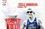 Cécile dans la liste des paratriathlètes sélectionnables pour les JO de Tokyo.