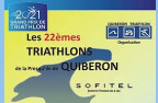 22° triathlon de la presqu'ile de Quiberon.