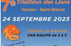 7° triathlon des Lions, Vernon.