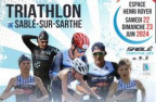 Triathlon de Sablé-sur-Sarthe.